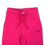 Viv fancy pant pink the logo and the waist